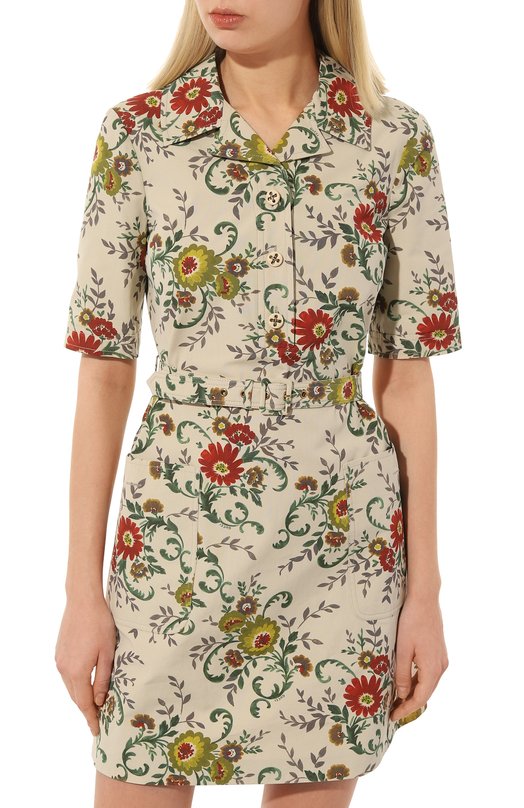 фото Хлопковое платье gucci