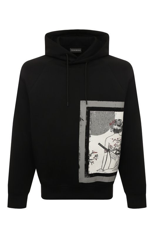 фото Хлопковое худи emporio armani