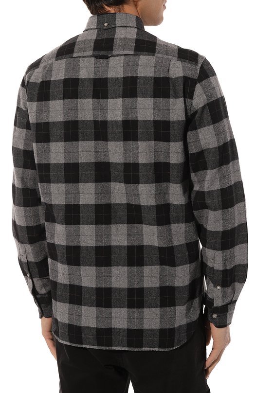 фото Хлопковая рубашка woolrich