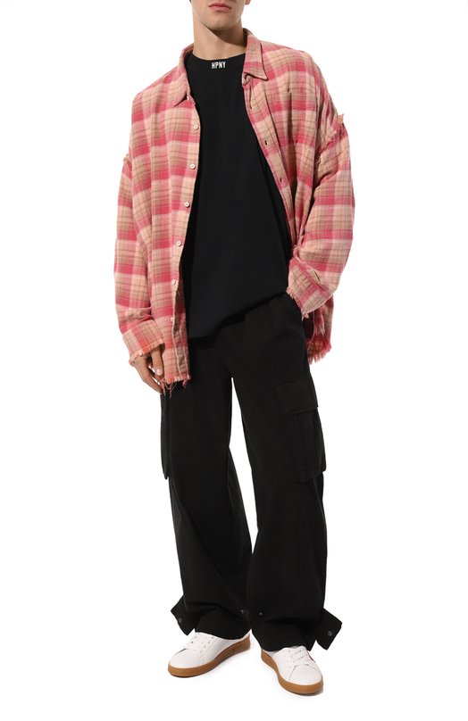 фото Хлопковая футболка heron preston