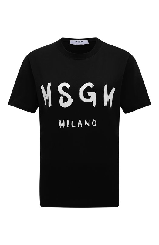 фото Хлопковая футболка msgm