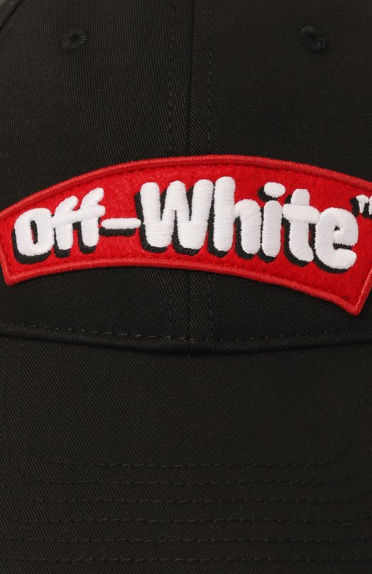 фото Бейсболка off-white