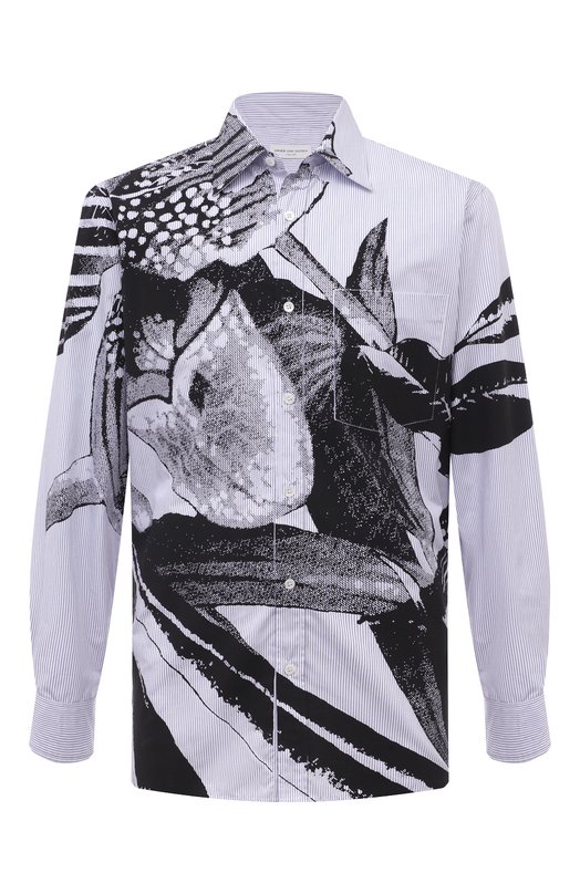 фото Хлопковая рубашка dries van noten