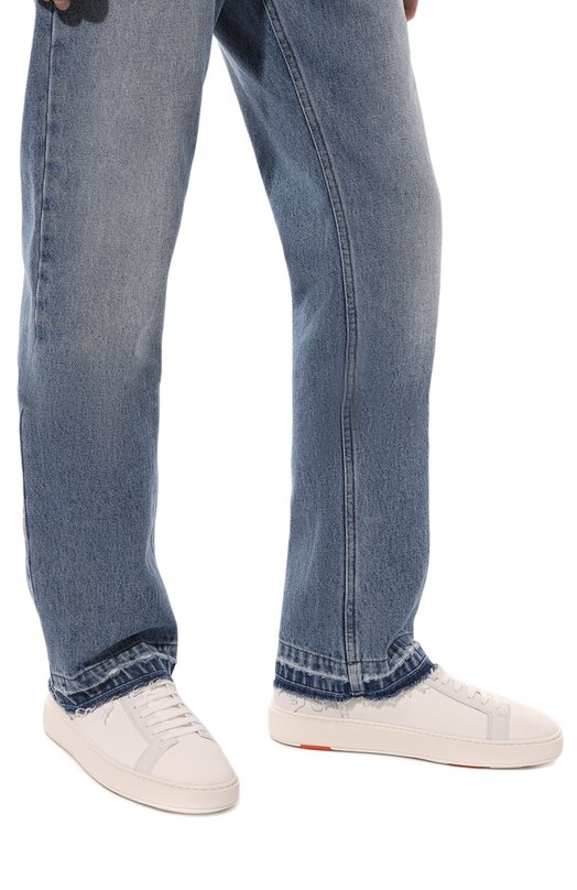 фото Текстильные кеды santoni