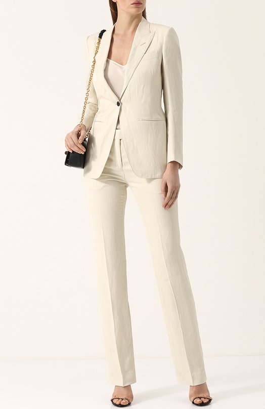 фото Однотонные брюки со стрелками tom ford