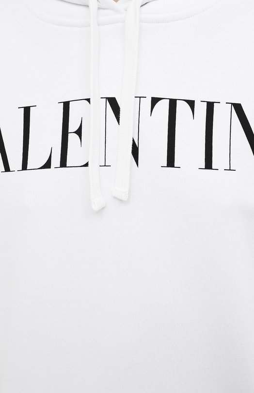 фото Хлопковое худи valentino