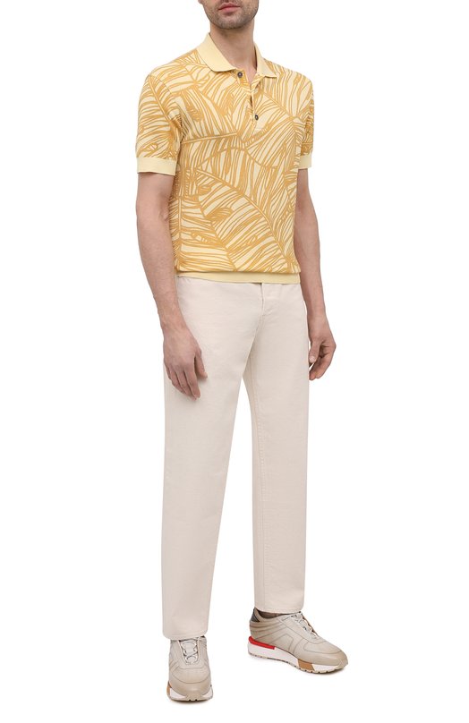 фото Хлопковое поло ermenegildo zegna