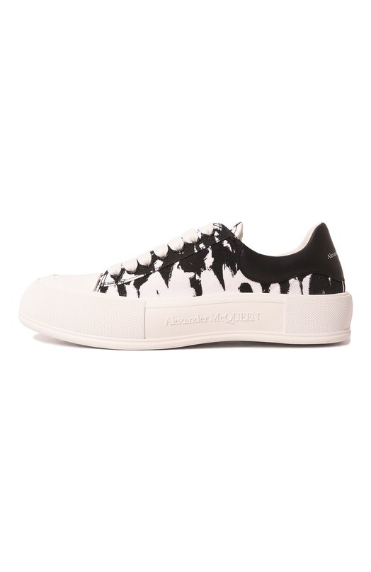 фото Текстильные кеды deck plimsoll alexander mcqueen