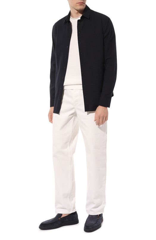 фото Хлопковая рубашка giorgio armani