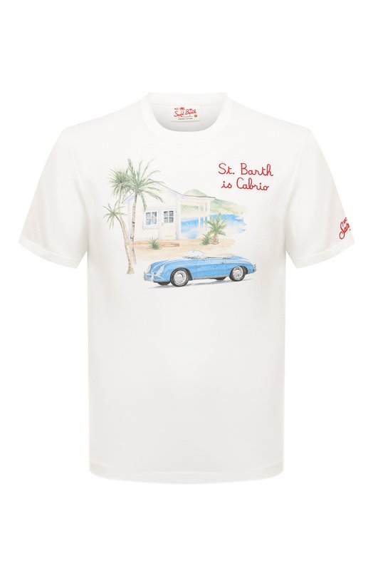фото Хлопковая футболка mc2 saint barth