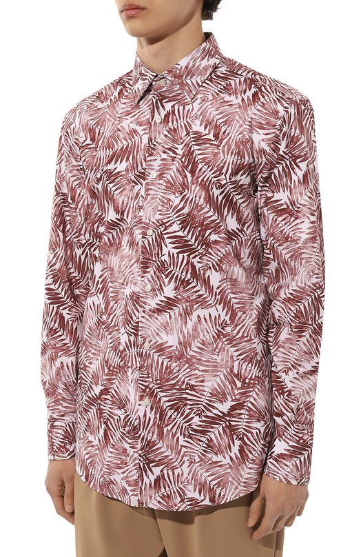 фото Хлопковая рубашка boss