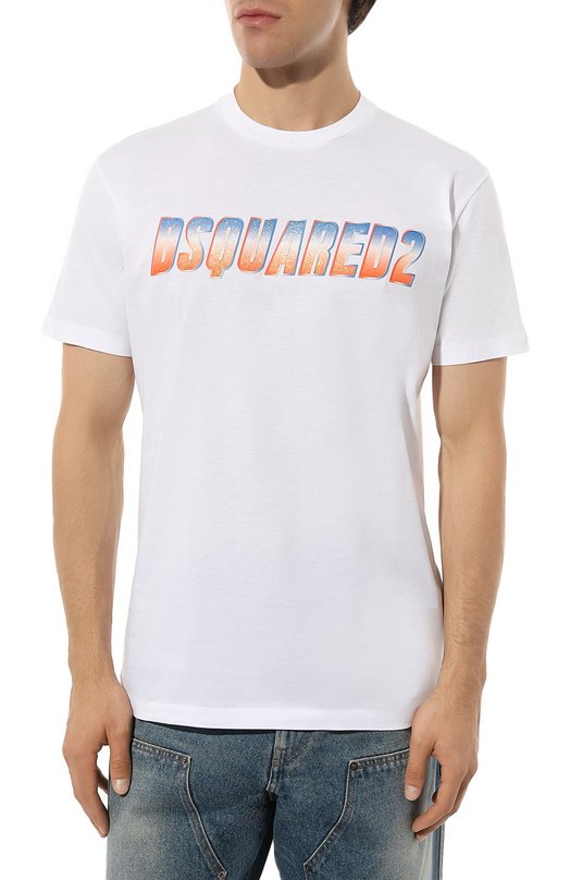 фото Хлопковая футболка dsquared2