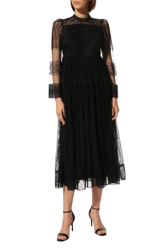 фото Шелковое платье valentino