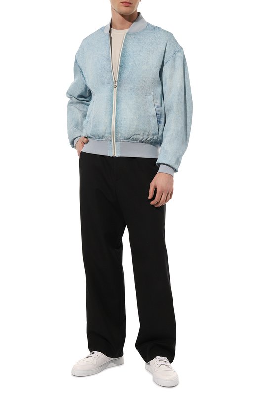 фото Бомбер из вискозы diesel