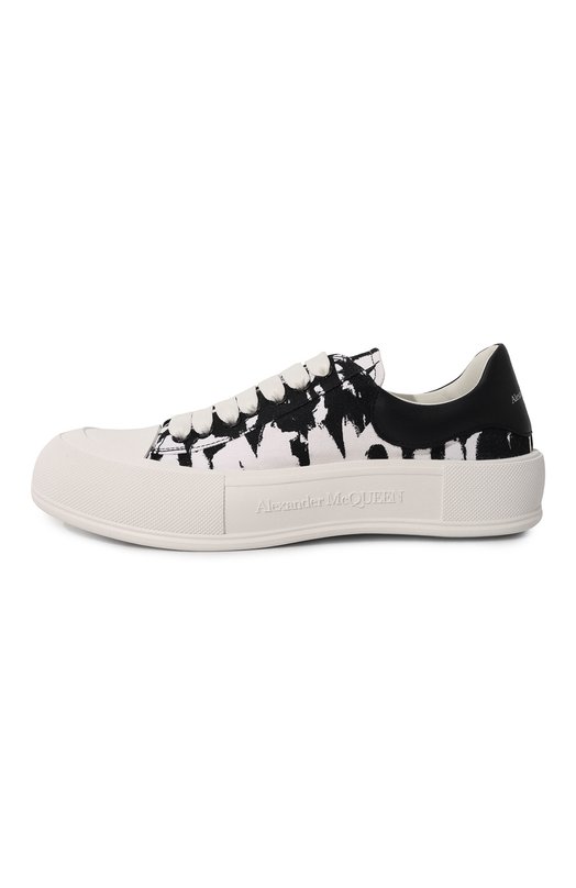 фото Текстильные кеды deck plimsoll alexander mcqueen