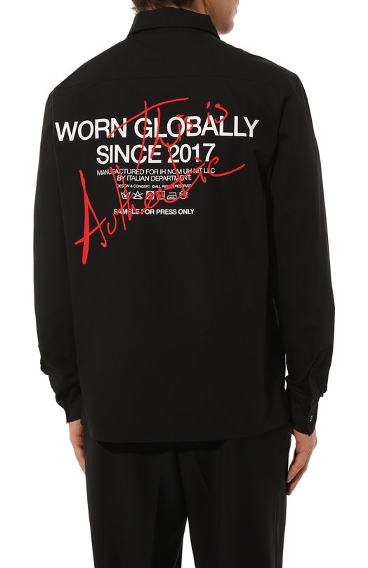 фото Хлопковая рубашка ih nom uh nit