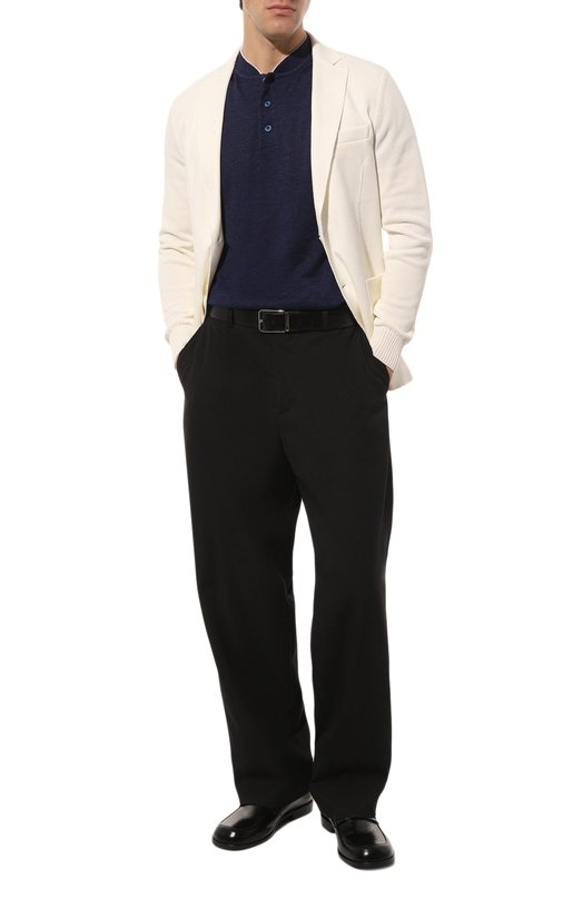 фото Поло из шелка и льна svevo