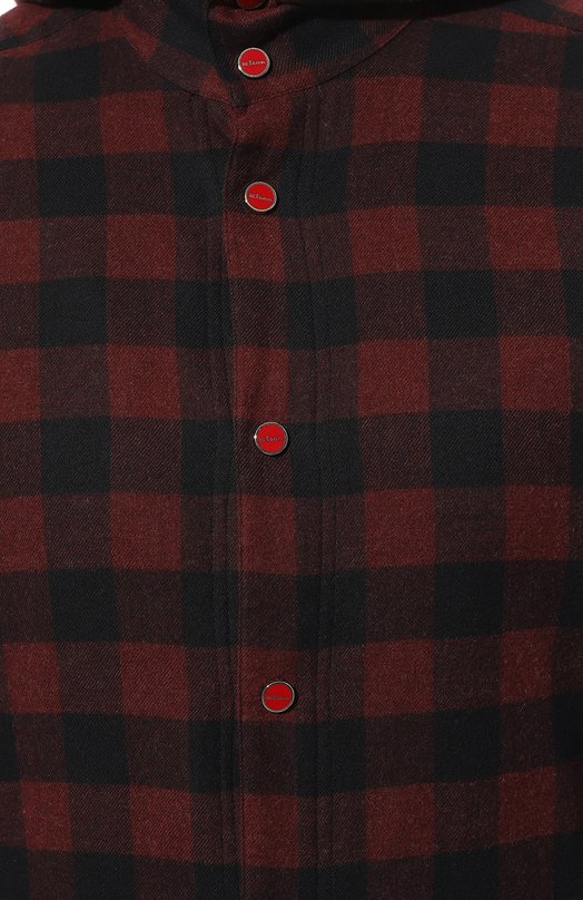 фото Хлопковая рубашка kiton
