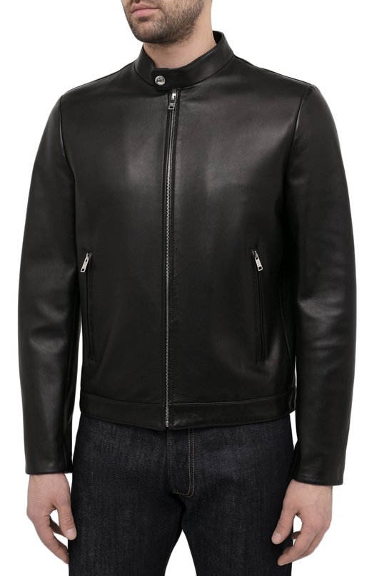 фото Кожаная куртка prada