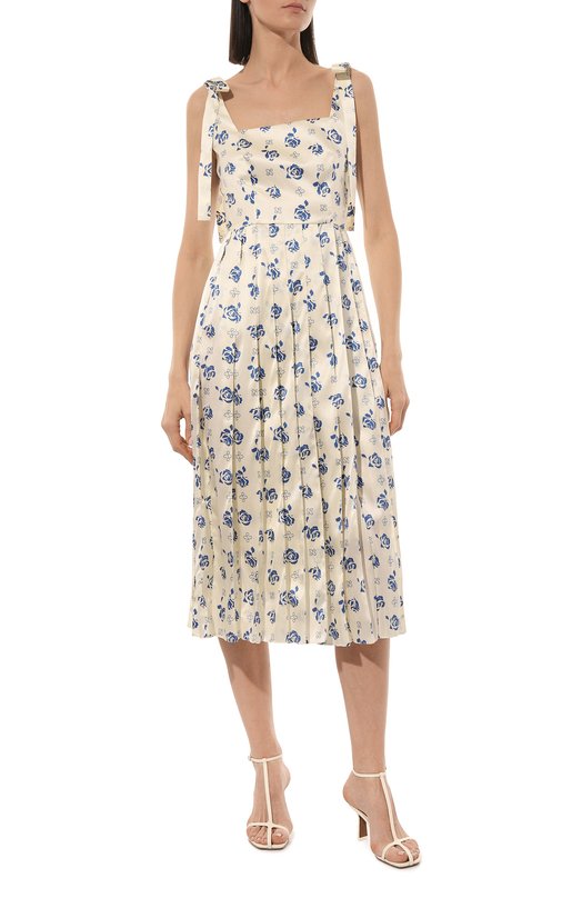 фото Шелковое платье and the brand