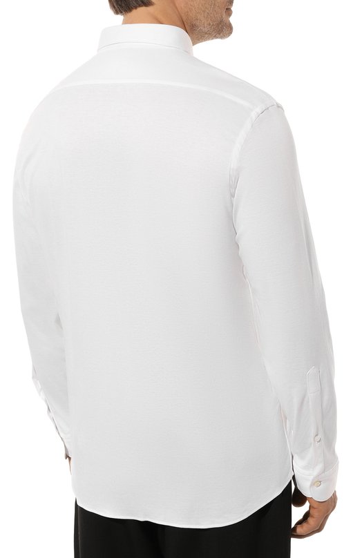 фото Хлопковая рубашка van laack