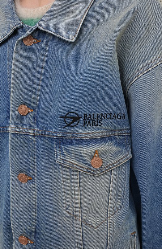 фото Джинсовая куртка balenciaga