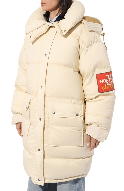 фото Пуховик the north face x gucci gucci