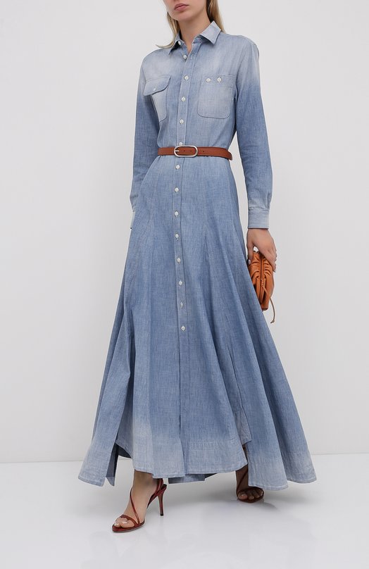фото Джинсовое платье ralph lauren