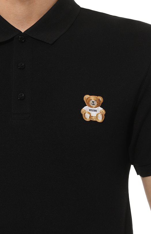 фото Хлопковое поло moschino