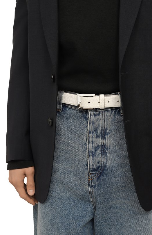 фото Кожаный ремень maison margiela