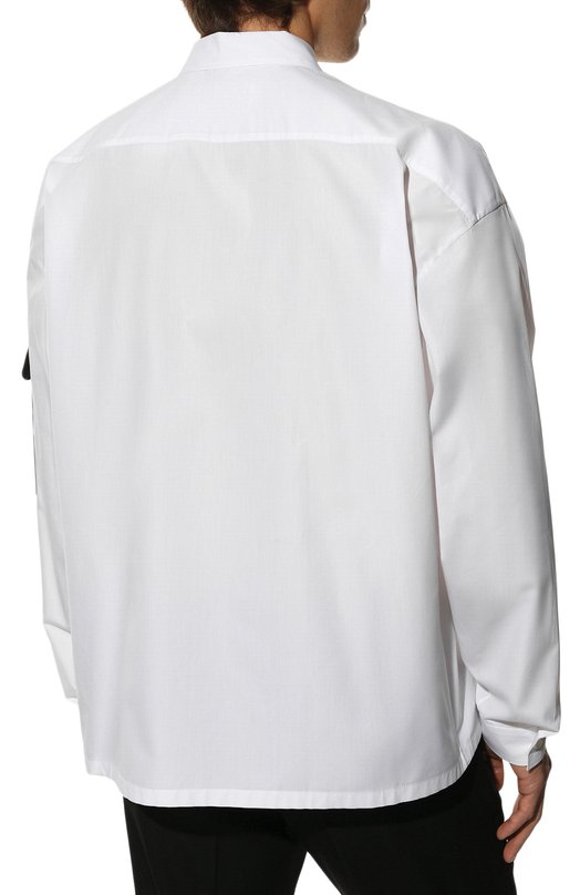 фото Хлопковая рубашка prada