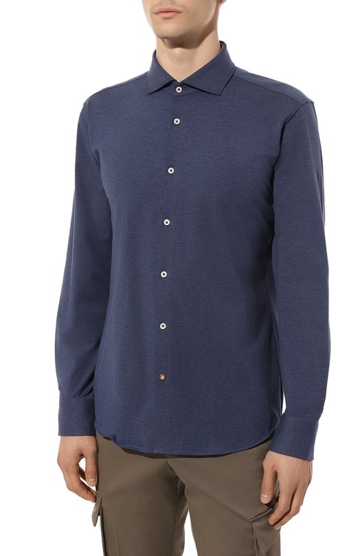 фото Хлопковая рубашка boss