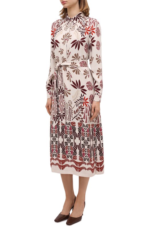 фото Шелковое платье loro piana