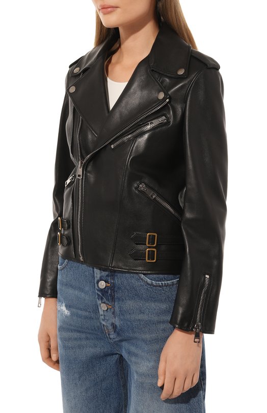 фото Кожаная куртка gucci