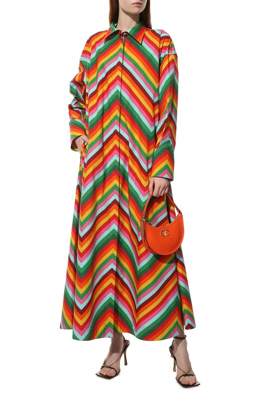 фото Хлопковое платье valentino