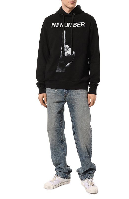 фото Хлопковое худи diego venturino