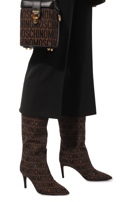 фото Текстильные сапоги moschino