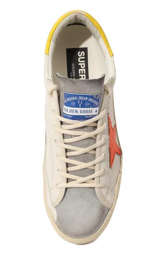 фото Кожаные кеды superstar golden goose deluxe brand