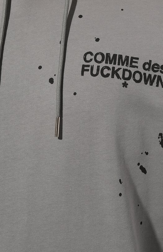 фото Хлопковое худи comme des fuckdown