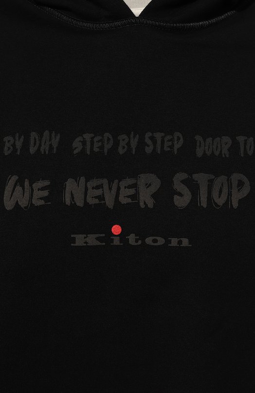 фото Хлопковое худи kiton