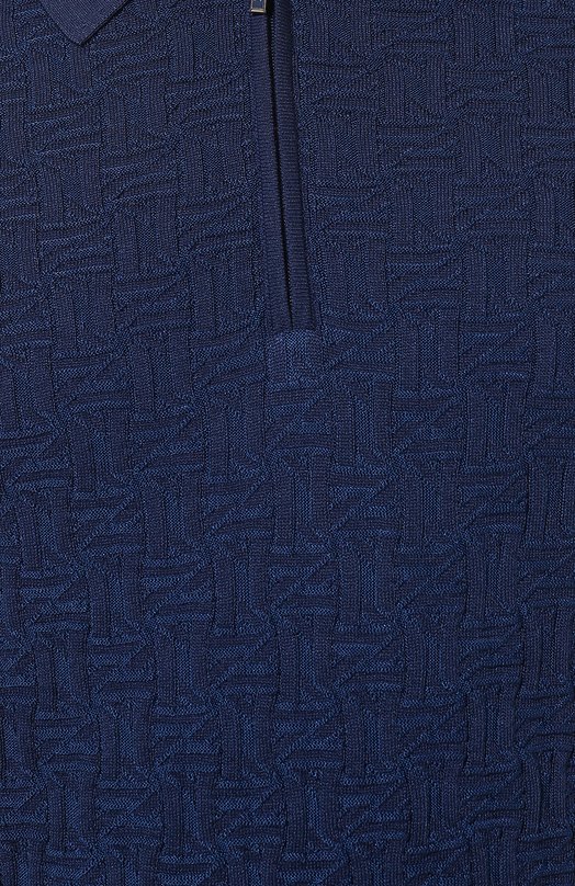 фото Поло из шелка и хлопка zilli