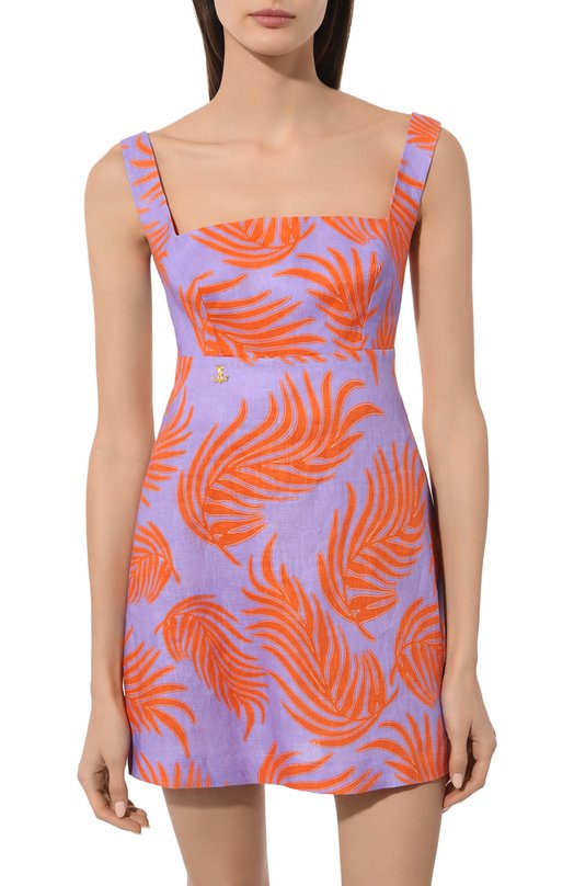 фото Льняное платье léah