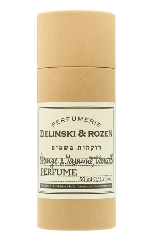 фото Духи концентрированные orange & jasmine, vanilla (50ml) zielinski&rozen