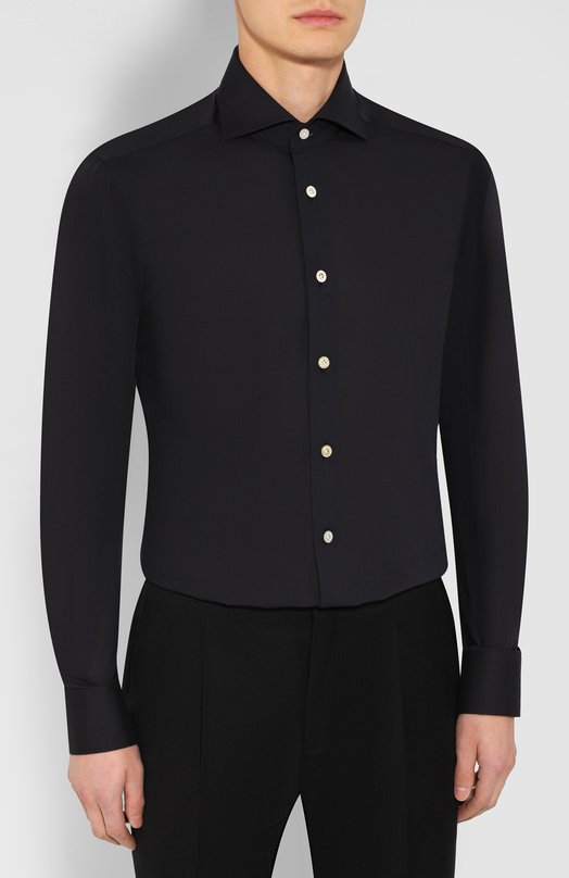 фото Хлопковая рубашка kiton