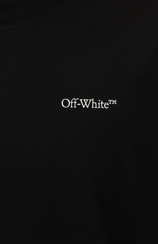 фото Хлопковая футболка off-white