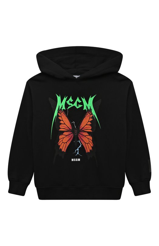 Хлопковое худи MSGM kids