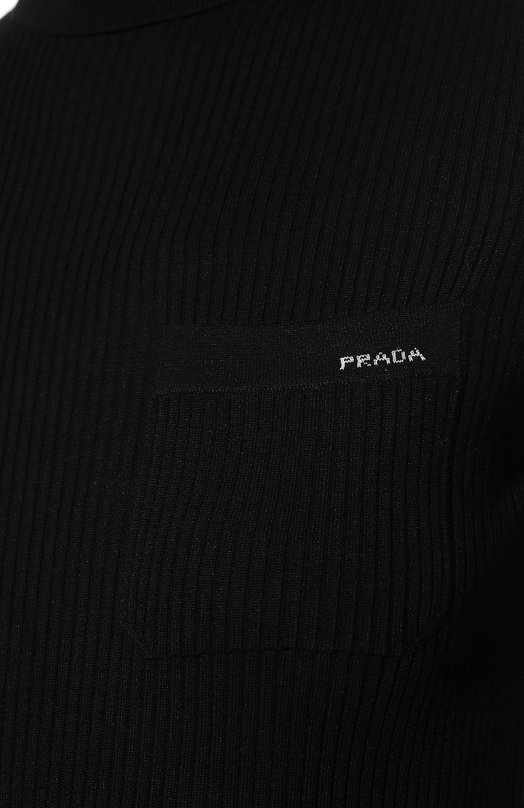 фото Пуловер из шерсти и шелка prada