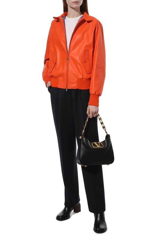 фото Кожаная куртка ralph lauren