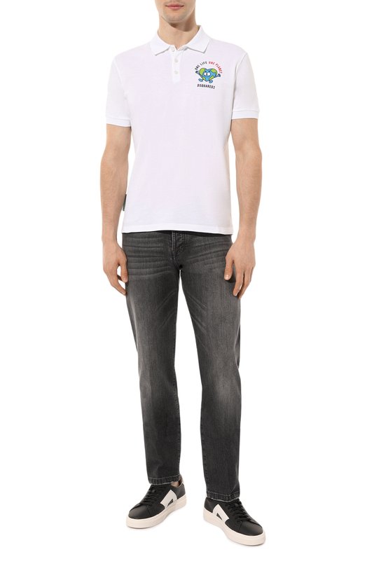 фото Хлопковое поло dsquared2