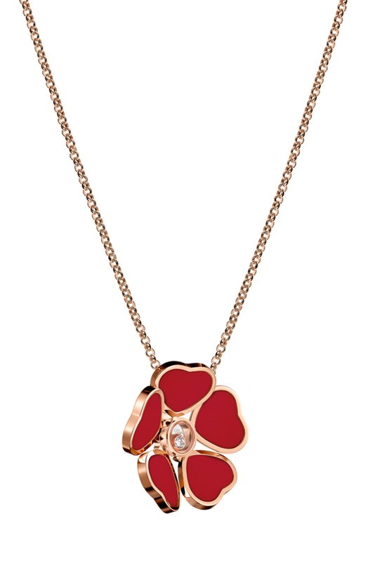 фото Кулон happy hearts flowers chopard